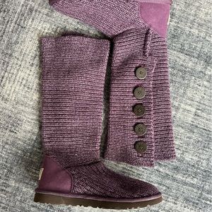 Purple slouch Uggs